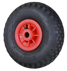 Náhradní kolo nafukovací 3.00-4, plast. disk